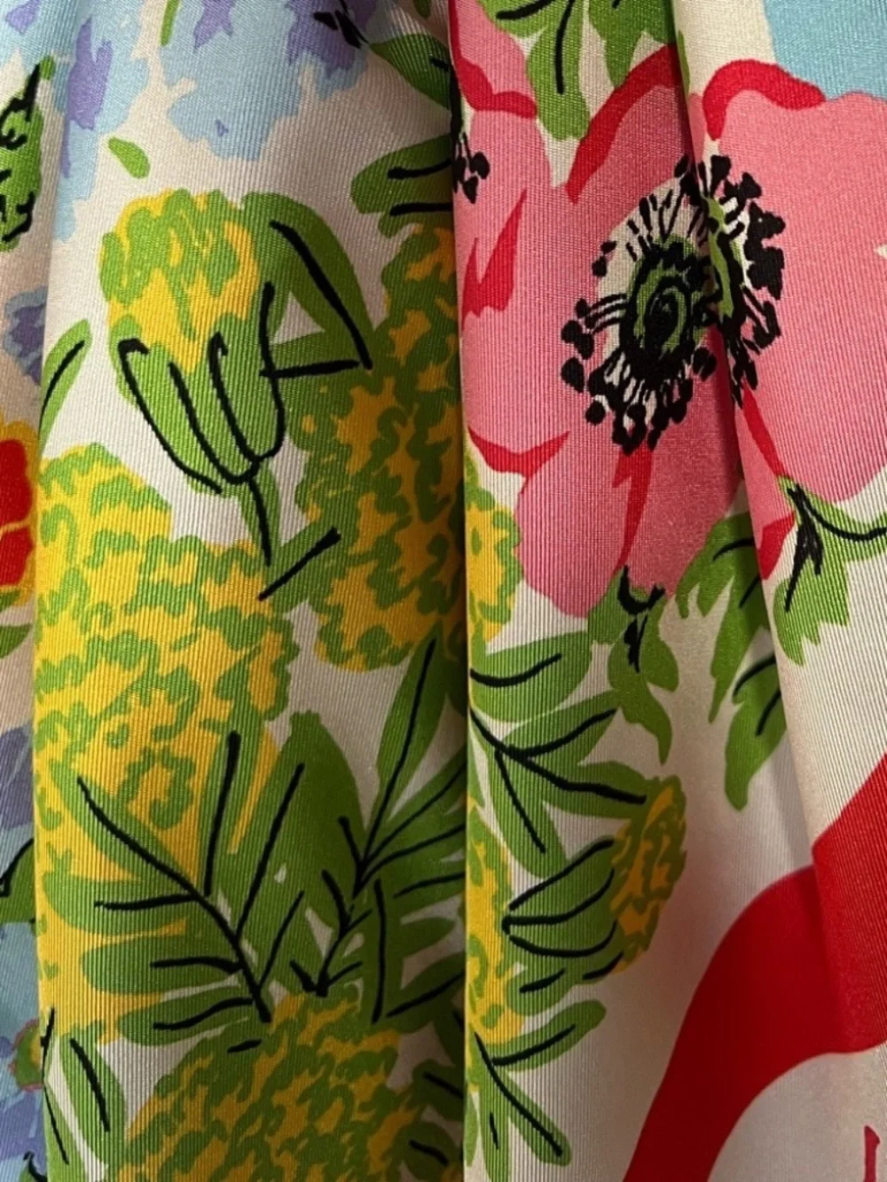 Gucci Ken Scott Large Silk Scarf Shawl